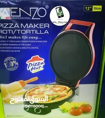  17 الخبازة الكهربائيه ENZO لعمل البيتزا التورتيلا الكريب المخبوزات خبازه خبازة