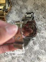  5 Michael Kors and Armani Exchange Women’s watches. Used but in good condition.