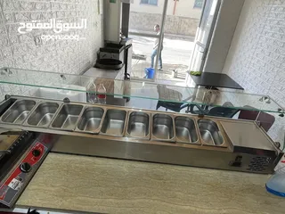  8 عدة مطعم كامله للبيع