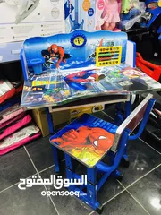  16 السعر شامل التوصيل داخل عمان عرض خاص على مكتب الدراسة للاطفال مع مقعد فقط من island toys