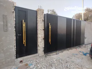  5 تفصيل ابواب وحراسات ودرزينات وكل شي يخص عالم الحديد