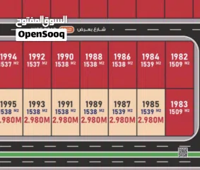  7 * Mفرصة استثمارية ارض صناعية تجارية للبيع بمقدم 50% بالشارقة - 16560 قدم - تملك حر لجميع الجنسيات