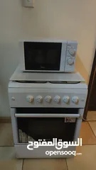  1 بوتجاز ومايكرويف stove cooker microwave