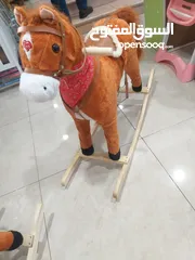 1 حصان هزاز خشب جديد