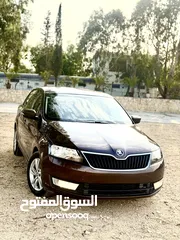  2 سكودا رابيد 2017 اتومات ماتور 1400 بنزين تيربو سعرر ع الكااش