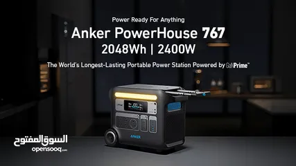  1 Anker 767 Portable Power Station 2048Wh - 2300W انكر باور هاوس جديد