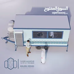  8 تصميم مشاريع تجارية وفود تراك _ درايف ثرو محلات واجهات كلادينج تصميم فعاليات