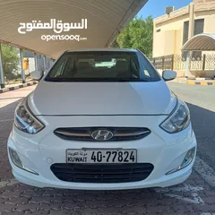  3 هيونداي اكسنت 2017 1300 CC