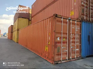  2 all types of shipping container