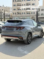  12 هونداي توسان NLine ترخيص 2022 محرك 1600 هايبرد plug in/يقطع على الشحنه 65 كيلو متر  271 حصان