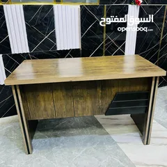  6 مكتب للدراسة والاستقبال مع 3 ادراج خشبية (خشبي) 120*60 تشكيلة مميزة من المكاتب بسعر المصنع