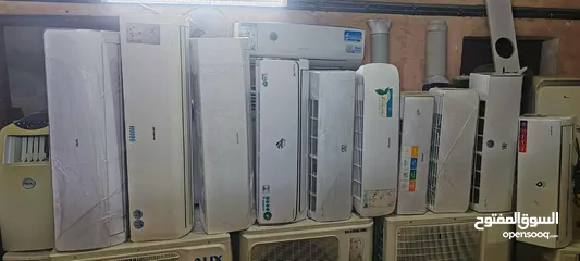  3 مكيفات واحد طن و2 طن وطن ونص أسعار مناسبه انفيرتر وعادي ومتنقل
