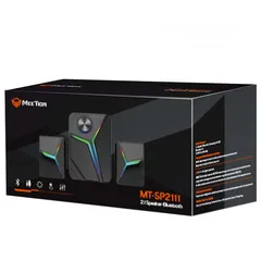  3 Meetion SP2011 2.1 Gaming Stereo Desktop Speakers with Subwoofers سماعات بإضاءة