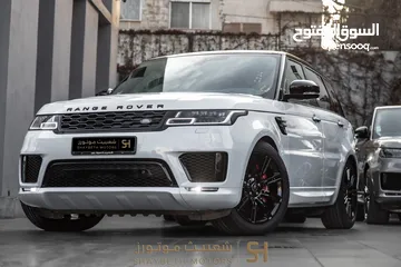  2 Range Rover Sport P400e Hse 2021 Black package     يمكن التمويل