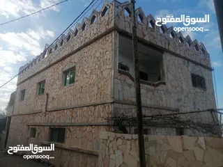  5 منزل للبيع طابقين