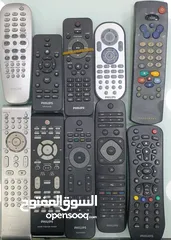 10 ريموتات اصلية مستعمله للبيع