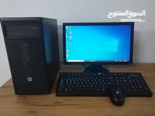  2 جهاز كمبيوتر Hp مستعمل للبيع