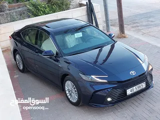  3 تويوتا كامري 2025 عداد زيرو// وارد الوكالة الأردنية// كفالة الوكالة