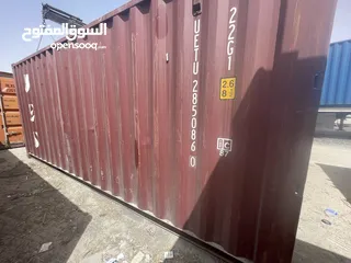  13 حاويات(‏container)20 +40 قدم للبيع مجمرك  وغير مجمرك و عالي وستاندر وحاويات مبردة ******************