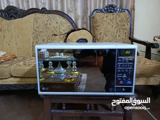  1 ميكرويف LG سلفر من جوا تيفال الاصلي 37لتر بحال الوكاله نظيف فحص مكفول قابل للتفاوض يوجد توصيل