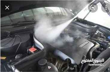  4 ماكينة تنظيف بخار ديزل احترافية للسيارات 16 بار