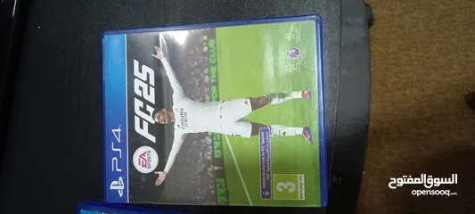  1 سيدي فيفا 25 بلايستيشن 4 استعمال شخصي نضيف fc25 ps4