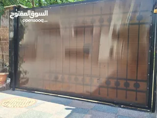  5 بابين حديد ثقيل