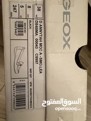  4 شوز ستاتي- نوع جيوكس اصلي Geox .. جديد غير ملبوس ؛ بكرتونته مقاس 38