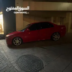  2 ميتسوبيشي لانسر 1996 جير عادي للبيع فوري والشرا ما بقصر معه