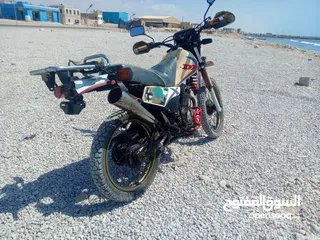  1 دراجة نارية ياماها دي تي صحراوي 150 سي سي