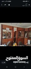  5 ديكور خشب بلوط يصلح لمحل عطور بصريات خلويات