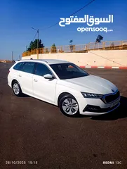  1 سكودا ستيشن بالكرتونه يد اولى استيراد