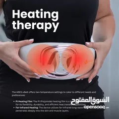  6 جهاز التدليك والتنحيف آريس يو بيلت 2 محركات 5 اوضاع اهتزاز والتسخين العلاجي لحرق الدهون شامل التوصيل
