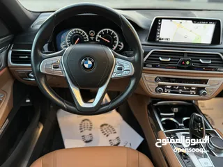  11 BMW 730LI 2016 GCC FULL AGENCY SERVICE FULL OPTION