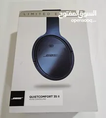  2 Bose QuietComfort 35 II Wireless Headphones Limited Edition Black