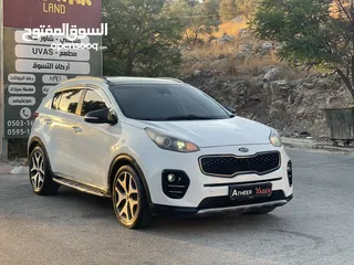  1 كيا سبورتاج 2017/16 فل الفل الفل Gt