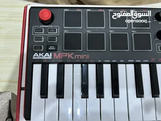  1 كيبورد ميدي akai mpk mini mk2 midi controller 25 keys