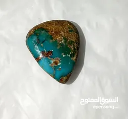  7 أحجار فيروز نيشابورية اصلية طبيعية للبيع