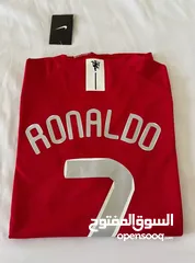  6 مانشستر يونايتد 2008 رونالدو الطقم الأول Manchester United 2008 first kit ronaldo