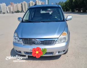  5 كيا كرنفال 2011 سيارة سيارة نظيفة هية