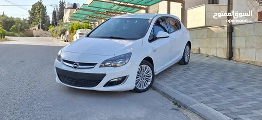  6 أوبل أسترا ( J ) موديل 2013 تسير 2016 ، بوضع الشركة