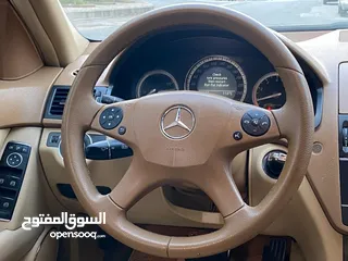  18 مرسيدس c200 2008  فل مع الفتحه     اضافات مميزه فتحه/برادي كهرباء/حساس