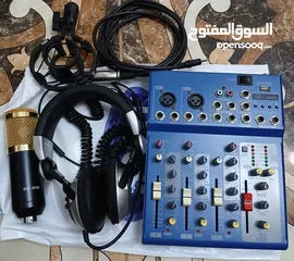  1 ادوات تسجيل مكسر صوت مايك كوندينسر Bm800