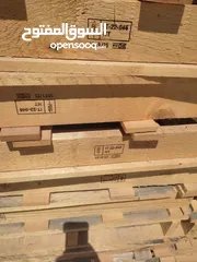  3 طبالي خشب 75/75
