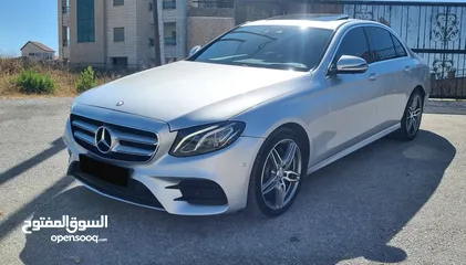  10 بحالة الوكالة  ++Mercedes Benz - E200 AMG - Full Option