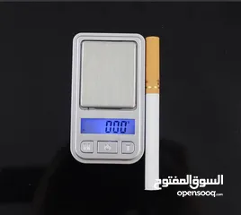  6 ميزان محمول صغير ميزان غرامات الكتروني وزن ذهب فضه خرز و بهارات و الطعام دقيق حساس مع حافظه و كفر