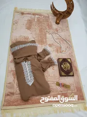  9 سجاد صلاه مع المصحف مع روب الصلاه مع الفانوس والمسبحه