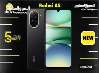  2 جديد الأن بسعر مميز ردمي اي 5 /// redmi A5 128G 4+4Ram new