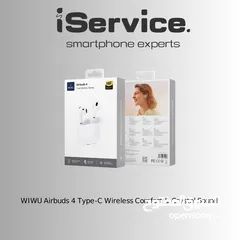  1 سماعات WiWU Airbuds 4 اللاسلكية