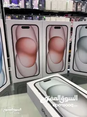  3 iphone 15 جديد كفالة الشرق الاوسط بسعرمميز مع بكج هدايا من داخل المحلTRACK PHONE  اهلا وسهلا بجميع